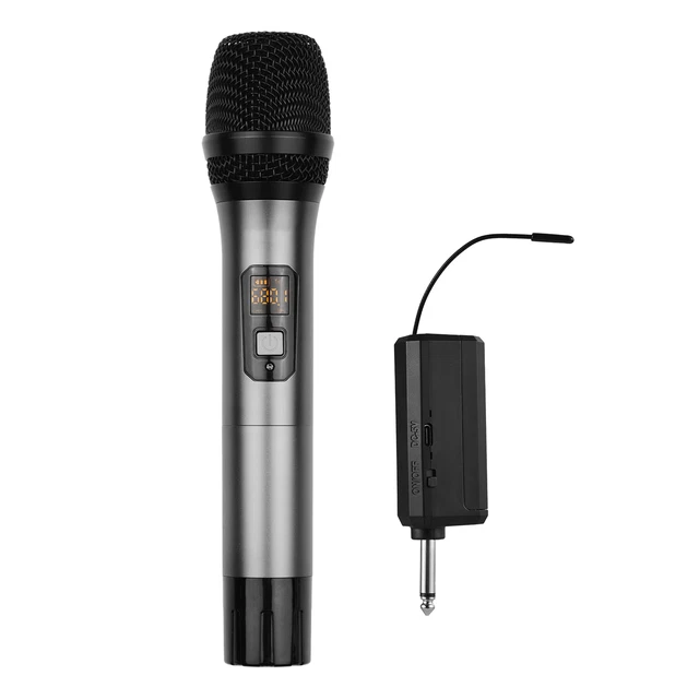 Suono di alta qualà GOKACO EWD9000 Ricevore singolo Doppio microfono wireless portatile multicolore Chiesa da palco di alta qualà  44