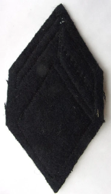 Insigne Transmission Armée Française 1945 – Losange Tissu Grenade Neuf