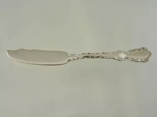 Louis Xv 1900'S Master Butter Knife Flat By Birks Roden Bros