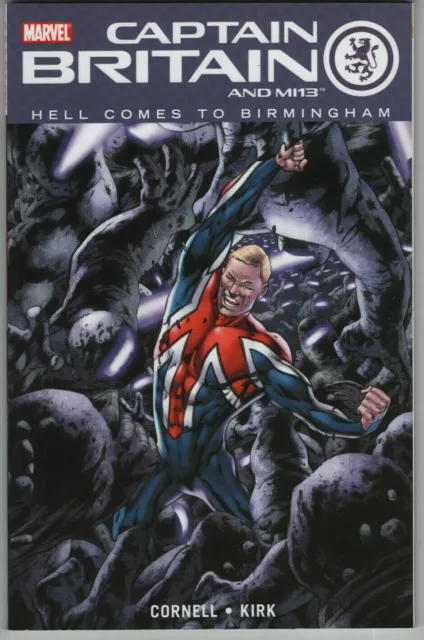Captain Britain and MI13 Vol 2 OOP TPB Blade Black Knight Marvel Comics 2009 1