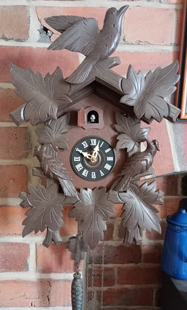 Reloj de cuco grande (14") vintage - BACHMAIER & KKLEMMER