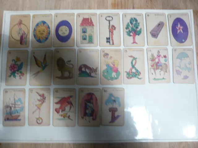 Jeu De Cartes Ancien. Jeu Des Symboles