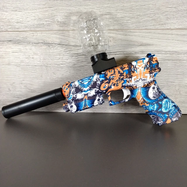 Gel Ball Blaster Gun Electric Shooting Water Bead Toy Outdoor Kids Pistol