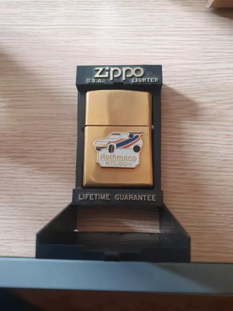 briquet zippo rothmans mitsubishi