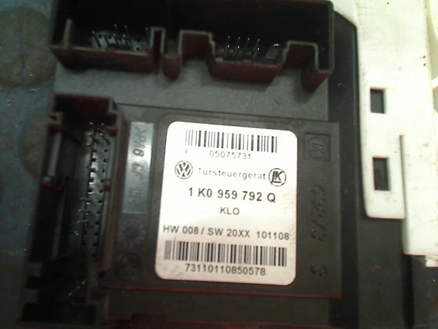 Moteur De Lève-vitre Avant Droite Pour VW Passat 5 – Référence 1K0959792P, Occasion Fonctionnel