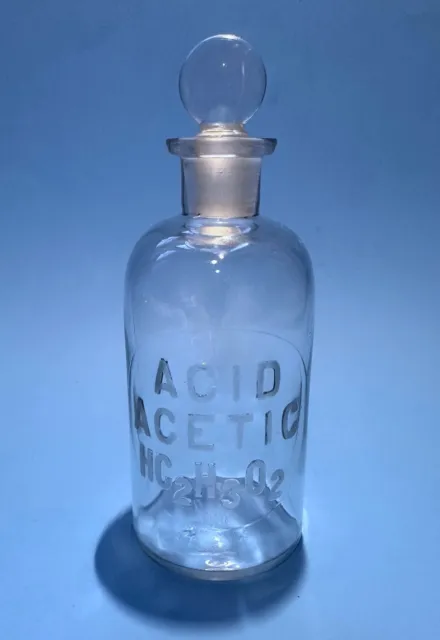Vintage Chemical Bottles FOR SALE! - PicClick