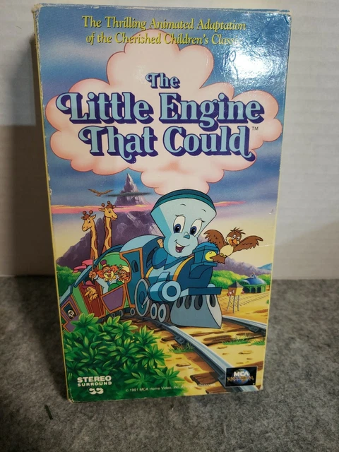 THE LITTLE ENGINE That Could VHS Video Tape 1991 Booker Animation Watty