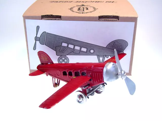 Gsplane Original Paya Lim. Edition 1985 "Ju 52", Red, Neu/New/Neuf Strong Box !