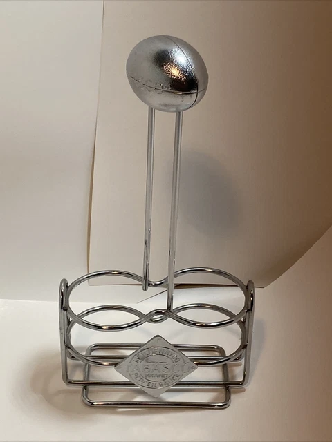 Tabasco Brand Condiment Holder - Restaurant Table Top - Football On Top