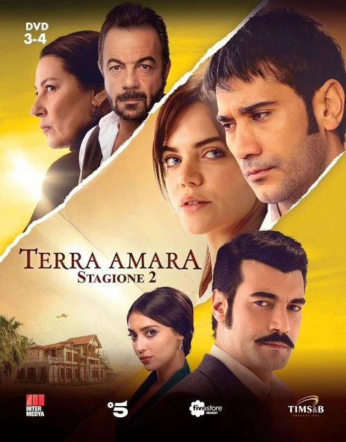 STAGIONE 2 SERIE TERRA AMARA, 2 Uscita-DVD 3-DVD 4, 8 episodi EUR 20,00 ...