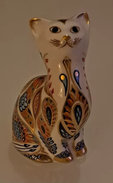 Royal Crown Derby Siamese Kitten Paperweight