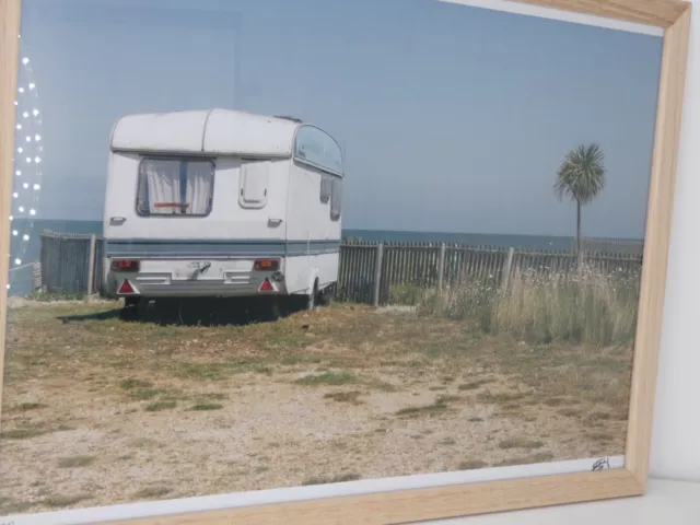 IKEA RIBBA Wooden Glass Picture Photo Frame 30 x 40 cm Caravan Hiking