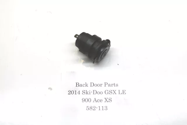 2014 Ski-doo Gsx 900 Le Ace XS Accessory Socket Plug Outlet Terminal