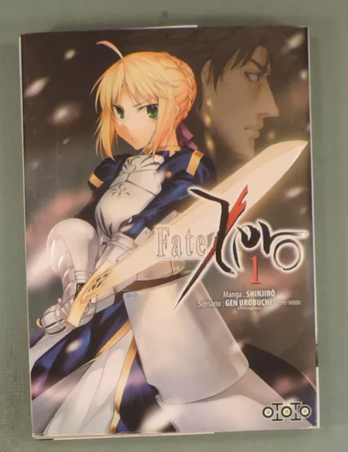 Fate/Zero 1 Shinjiro Ototo manga 2014 VF TBE
