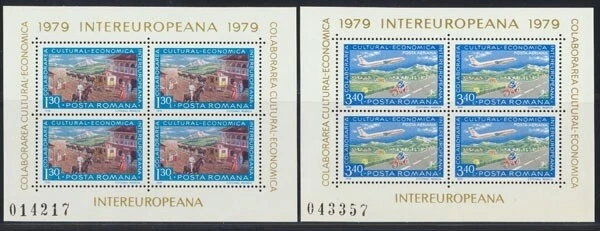 Rumänien, MiNr. Block 157 + 158, postfrisch / MNH - 694259