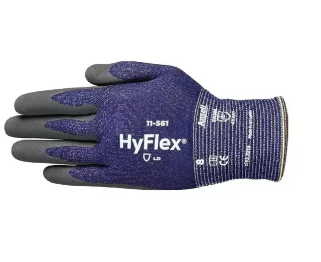 1x Schnittschutzhandschuh Arbeitshandschuh Handschuh HyFlex® 11-561 Gr.10 EN 388