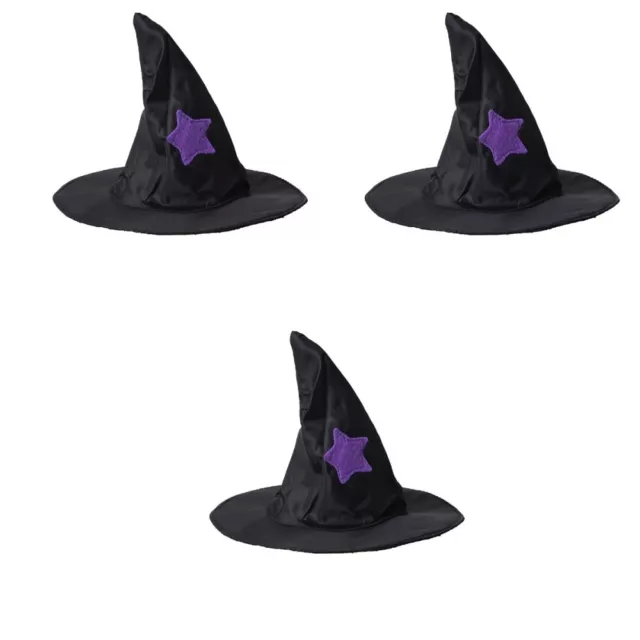 Set of 3 Cappello Da Strega Per Cani Costume Costumi Di Halloween