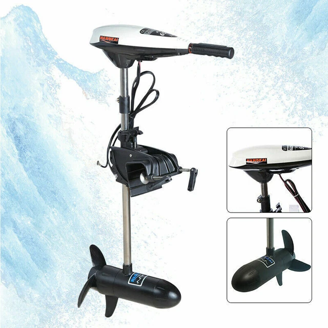 65LBS 12V Electric Trolling Motor 660W Outboard Engine Boat Motor Manual DE EU