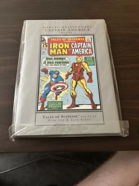 Marvel Masterworks Captain America Vol 1 Hardcover HC OOP