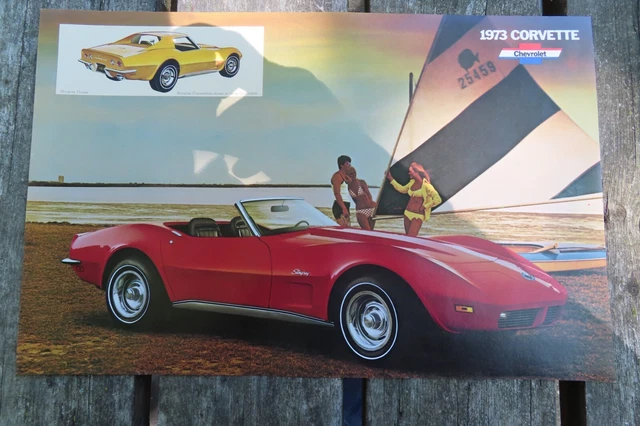 1973 CHEVROLET CORVETTE DEALER Brochure Nos 1973 CHEVROLET CORVETTE DEALER Brochure Nos