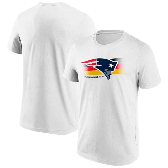 New England Patriots T-Shirt (Size M) Men's NFL Germany Logo Top - New