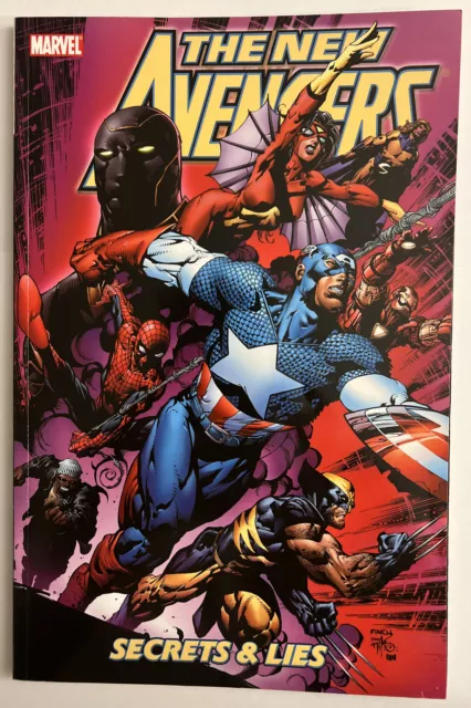 New Avengers: Vol 3- Secrets & Lies by Brian Michael Bendis (2006, Trade PB)