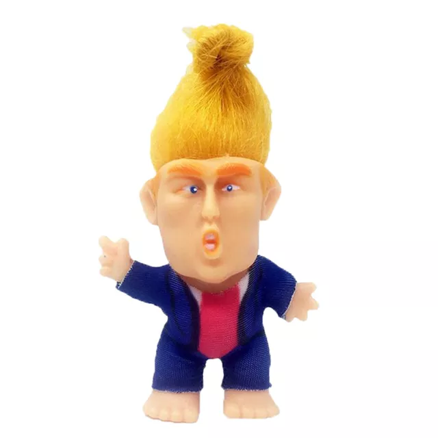 6cm President Donald Trump Troll Doll Miniature Good Luck Dolls Figures Toy