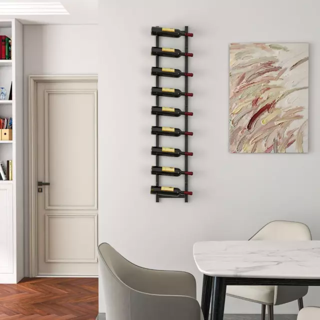 Wall Mounted Metal Wine Rack Organizer for Liquor & Champagne 3