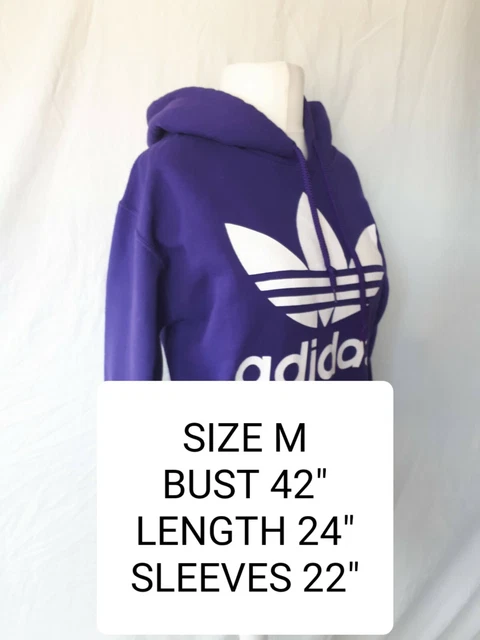 Adidas Originals Trefoil Big Logo  Spell Out Vintage Hoodie Hooded Sweatshirt 3