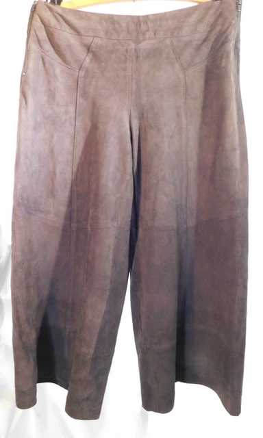 ELEVENSES Buttery soft Suede Leather Gauchos Size 8