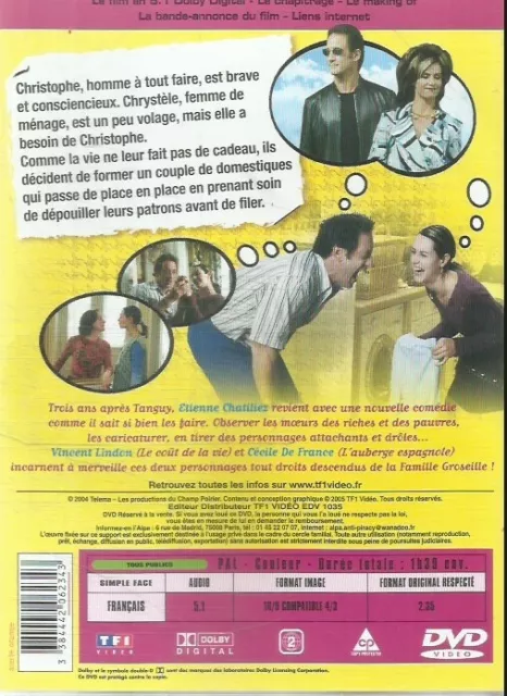 Dvd  La Confiance Regne  (Vincent Lindon/Cecile De France)   (10) 2