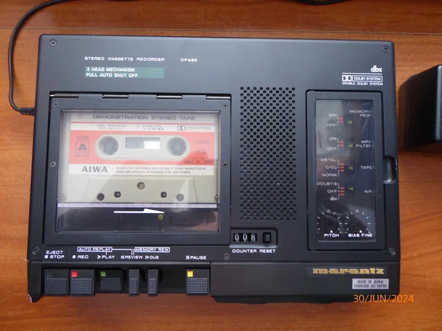 Marantz CP430 - Magnétophone K7 Portable - Pour Pièces / Non Testé