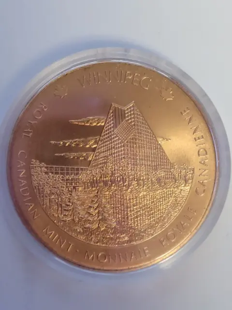 Royal Canadian Mint Medal - Ottawa and Winnipeg Mints