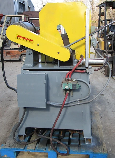 KALAMAZOO H.D. ABRASIVE CUT-OFF SAW w/ 15hp Baldor Mtr.1725rpm 208-230/460vUSED KALAMAZOO H.D. ABRASIVE CUT-OFF SAW w/ 15hp Baldor Mtr.1725rpm 208-230/460vUSED