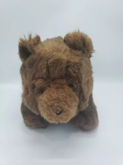 VINTAGE GUND 13" PLUSH Brown Bear~ Korea 1987~ COLLECTORS CLASSIC