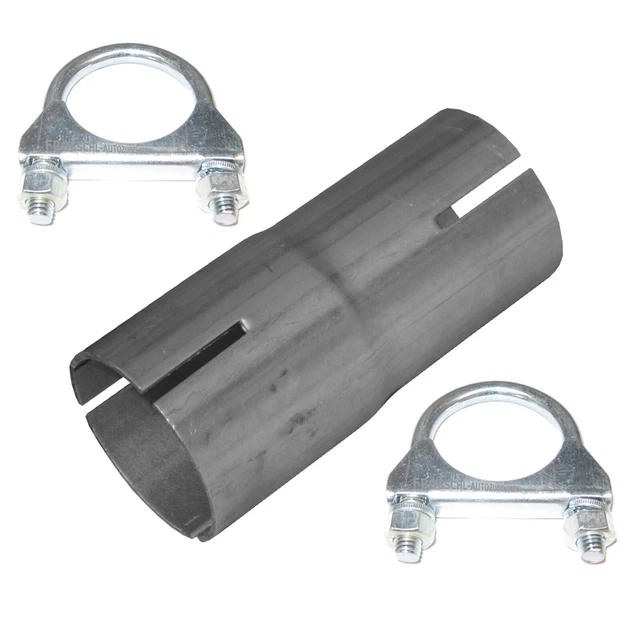 tube 40mm à 43mm Réducteur de gaz d'échappement en acier Connecteur Tuyau h*