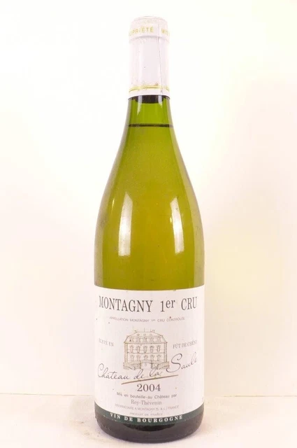 montagny château de la saule premier cru fût de chêne blanc 2004 - bourgogne