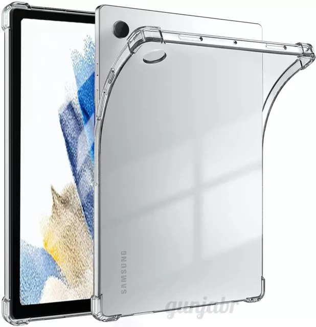 Samsung Galaxy Tab A8 10.5 S7 S8 S9 A9 Plus Ultra A7 S5e Clear Case TPU Silicone