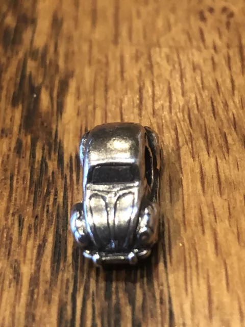 Trollbeads sterling silver Volkswagen beetle charm; never used!