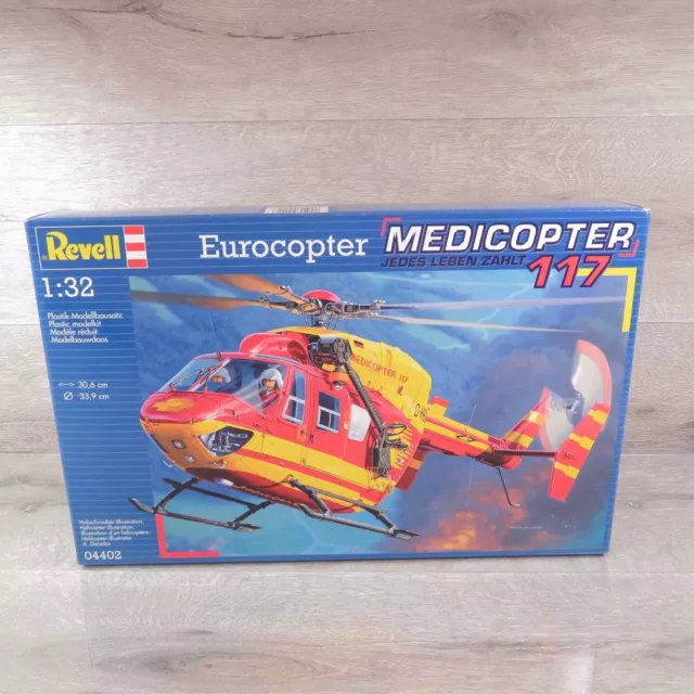 REVELL 04402 - 1:32 Eurocopter Medicopter 117  ohne Anleitung / Decals OVP#AK514