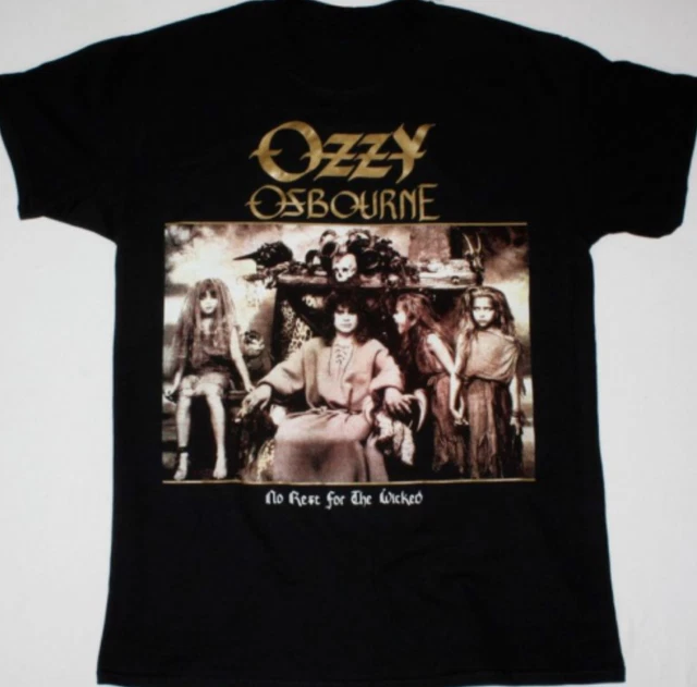 ozzy osbourne no rest for the wicked poster