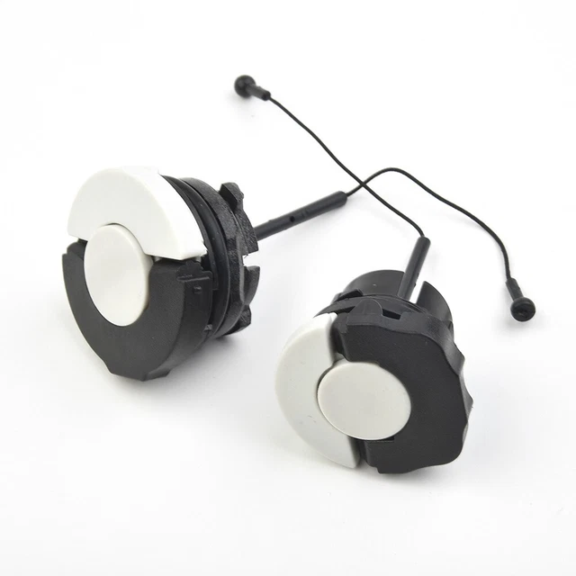 For MS181 MS260 MS381 MS440 Oil Cap Kit Cover Plastic Black&White Durable