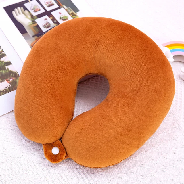 Memory Foam U Shaped Travel Pillow Neck Head Back Support Rest Cushion