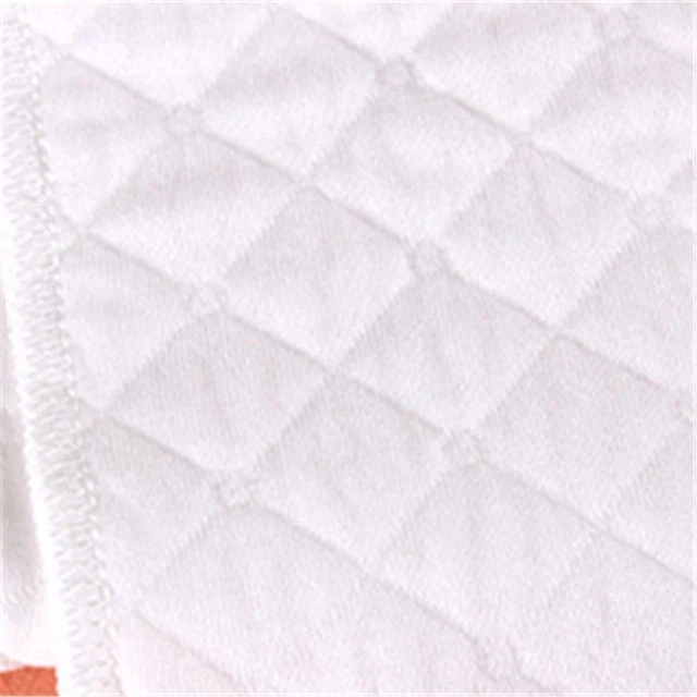 5 PCS Adjustable Reusable Lot Baby Washable Cloth Diaper Nappies White Pink New 6