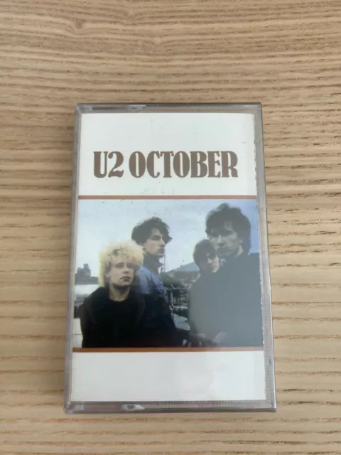 U2 _ October _ MC K7 Musicassetta Tape 1981 Island Italy ILK 1st press SIGILLATA