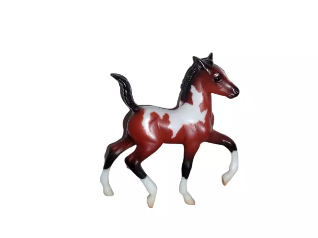 Reeves Breyer Stablemates Tobiano Pinto Paint Trotting Foal Horse