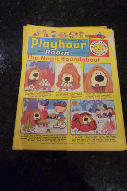 PLAYHOUR & ROBIN - (1973) - Date 07/07/1973 -  Inc "The Magic Roundabout"