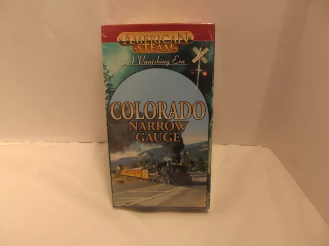 Colorado Narrow Guage Railroad VHS American Steam 1998 New Sealed