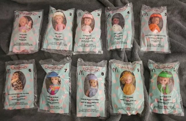 Mcdonalds Happy Meal Madame Alexander U-Pick Complete Ur Set 2003