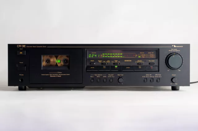 Nakamichi CR-3E Tapedeck 3Head doubleCapstan nahezu neuwertig revidiert